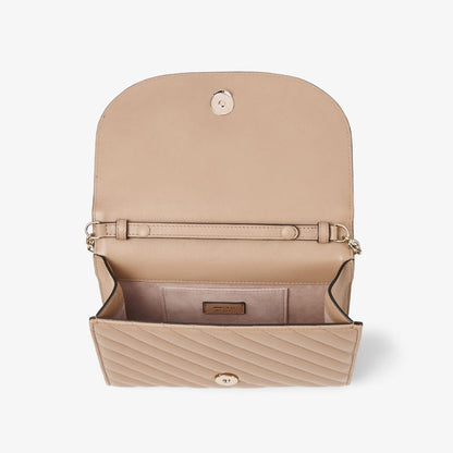 Curve Clutch Chai Quilted Biker Leather Clutch Bag