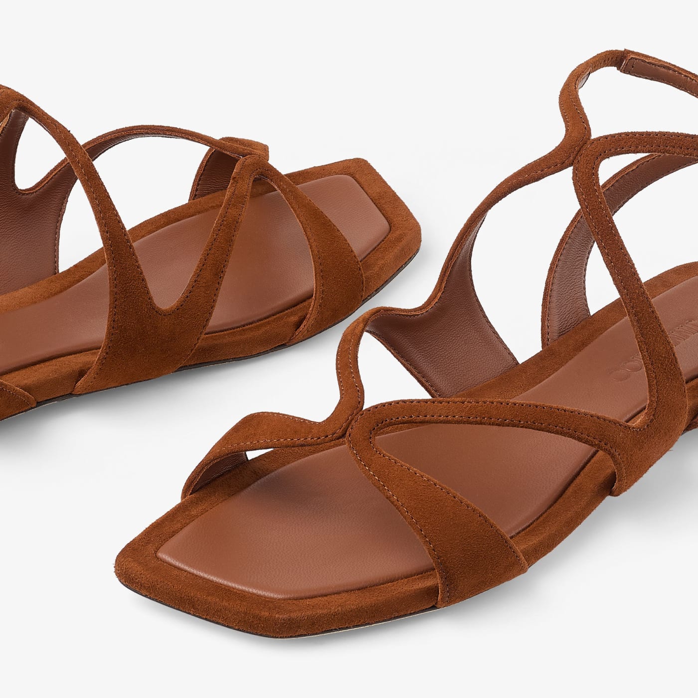 Ayla Flat Tan Suede Flats