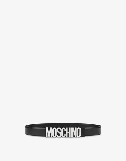 Cintura con logo Lettering