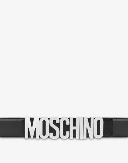 Cintura con logo Lettering