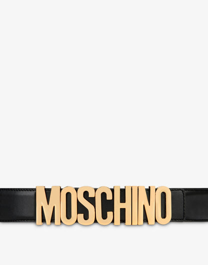 Cintura con logo Lettering