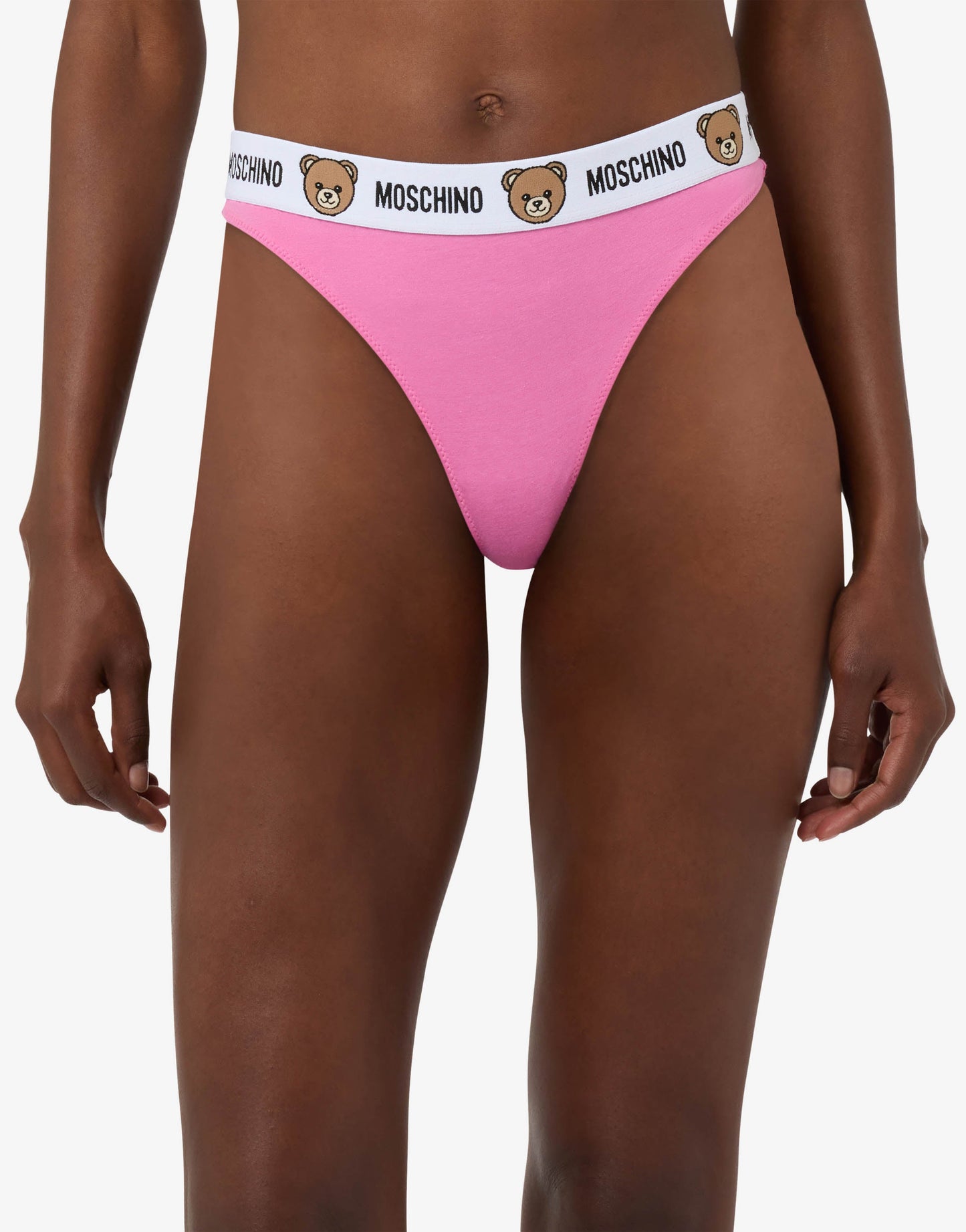 Set di 3 slip in jersey di cotone stretch