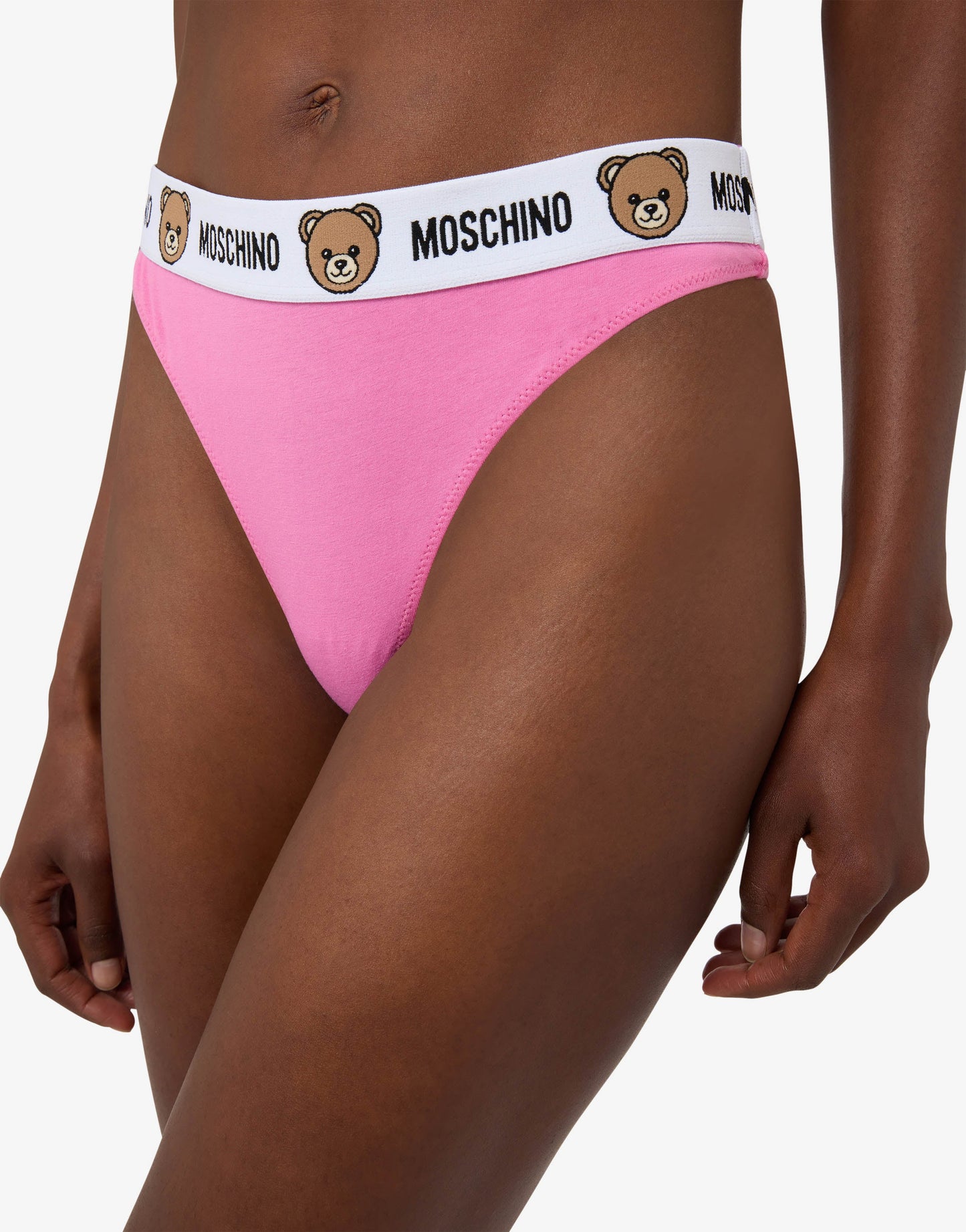 Set di 3 slip in jersey di cotone stretch