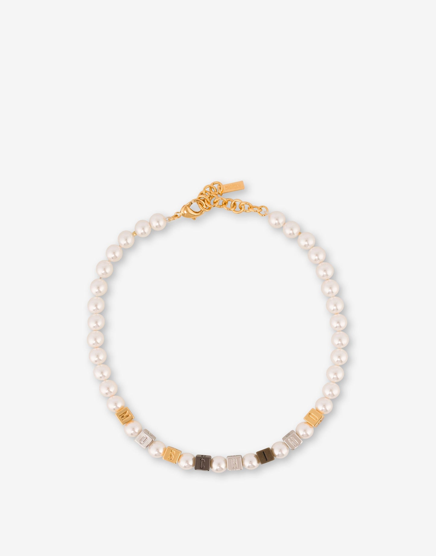 Collana girocollo con perle