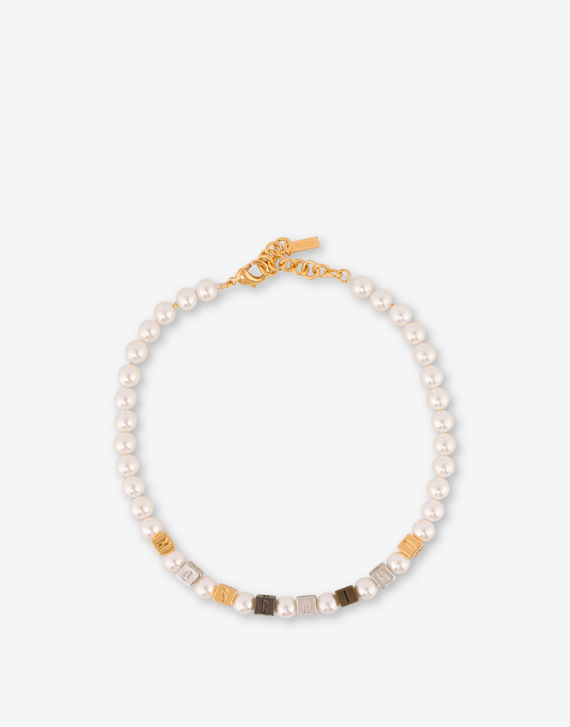 Collana girocollo con perle