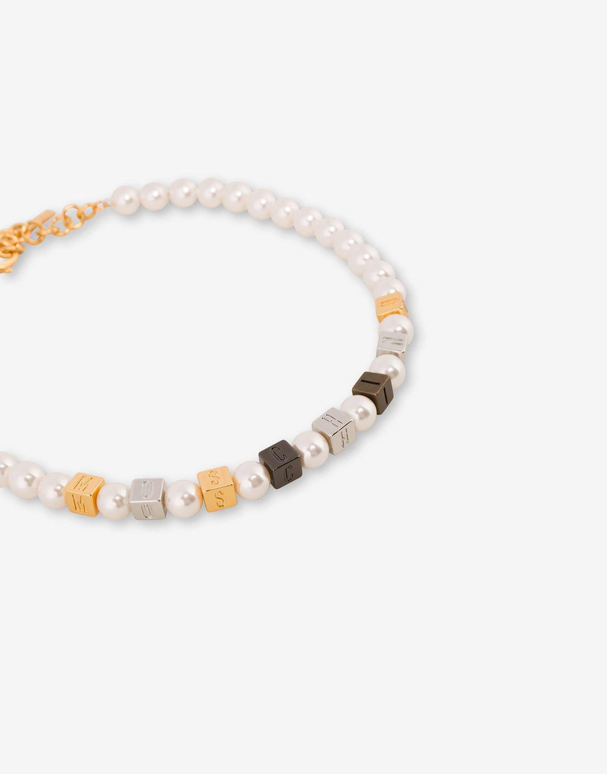 Collana girocollo con perle