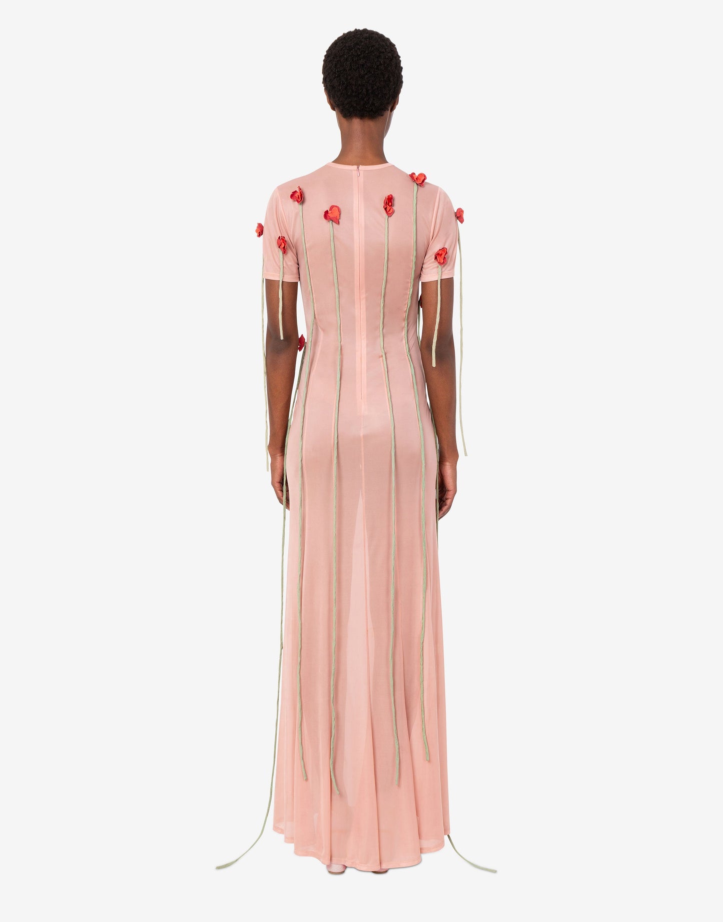 Abito in jersey leggero con fiori
