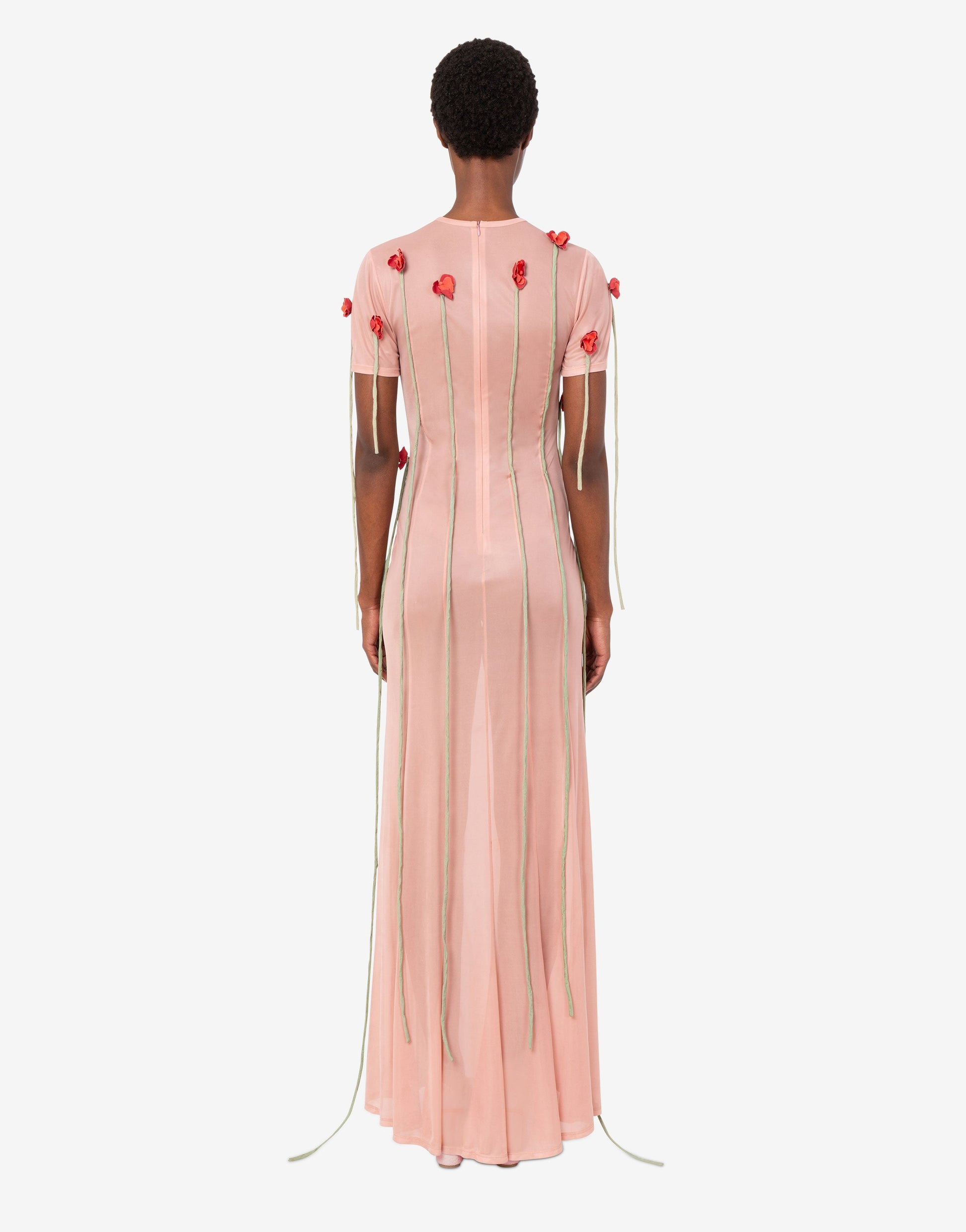 Abito in jersey leggero con fiori
