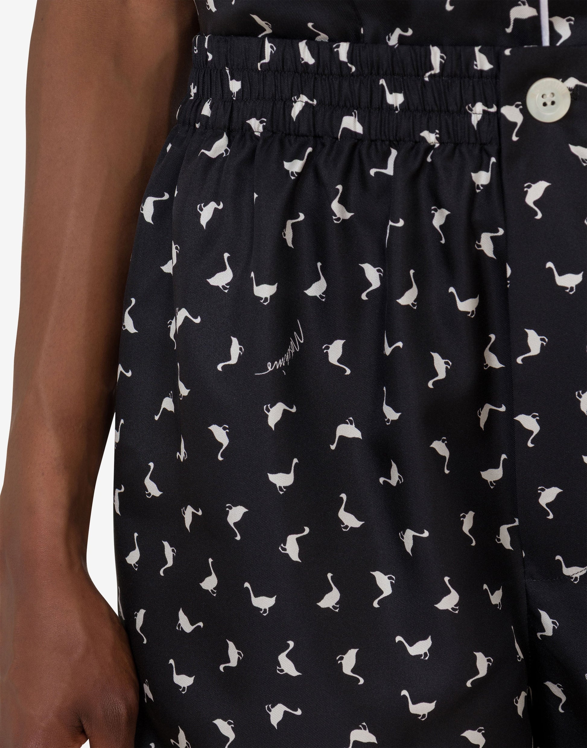 Short in seta Goose