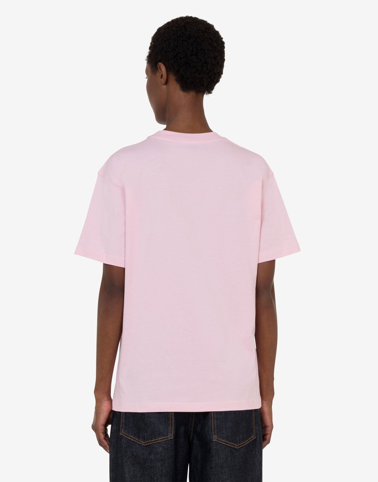 T-shirt in jersey di cotone organico stampata