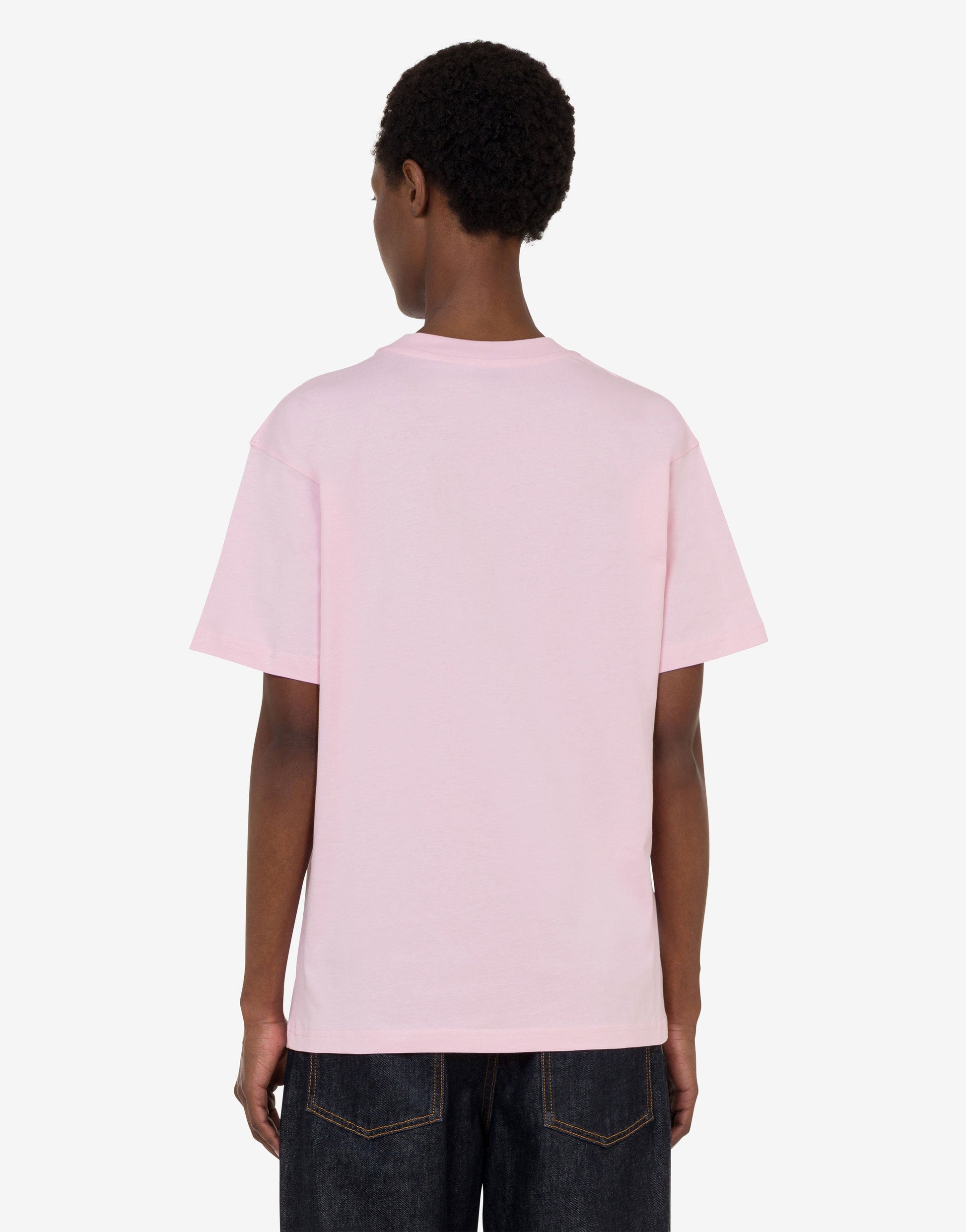 T-shirt in jersey di cotone organico stampata
