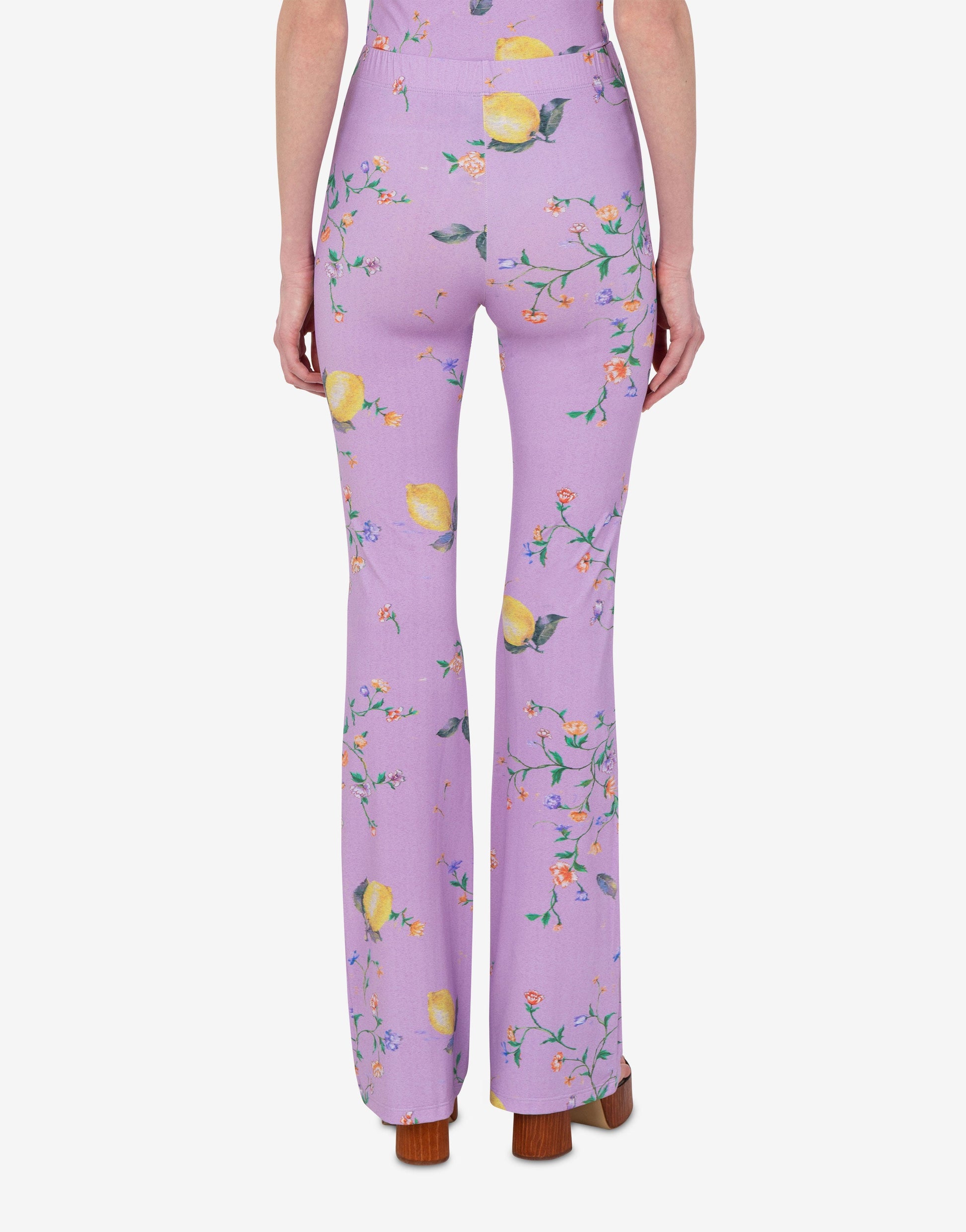 Leggings in jersey tecnico stampato