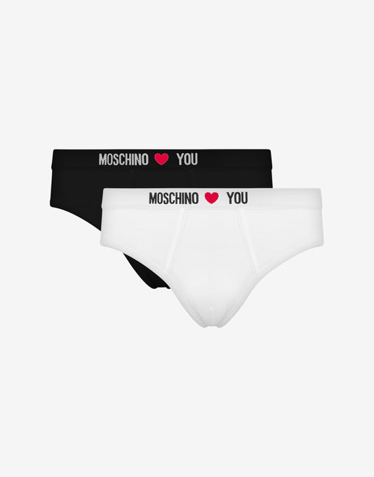 Set 2 slip in jersey stretch My Valentine