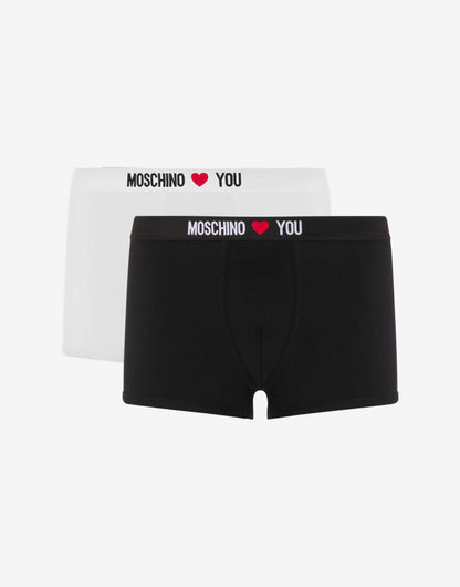 Set 2 boxer in jersey stretch My Valentine