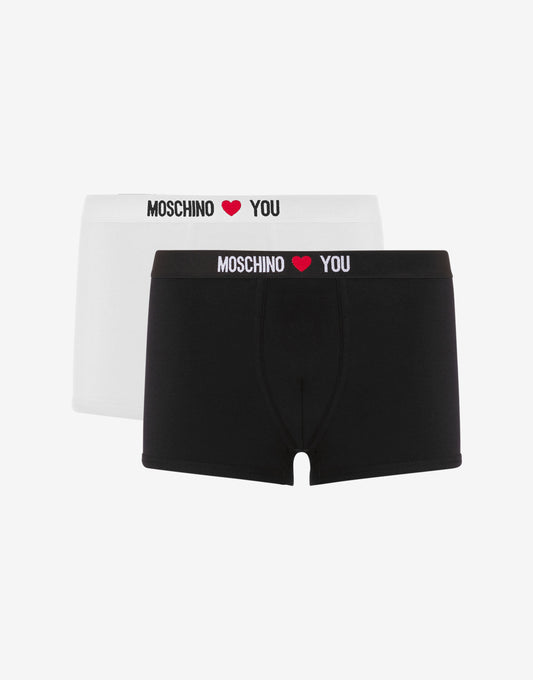Set 2 boxer in jersey stretch My Valentine