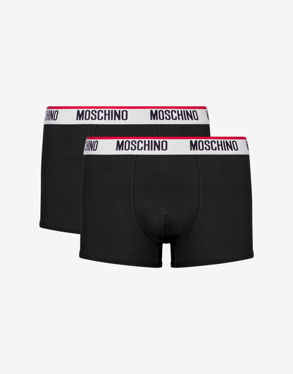 Set di 2 boxer in jersey stretch Logo Band