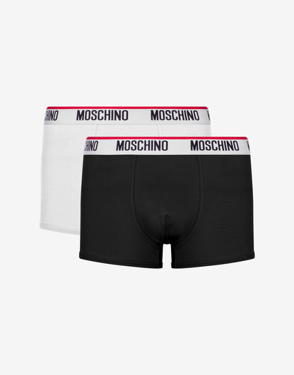 Set di 2 boxer in jersey stretch Logo Band