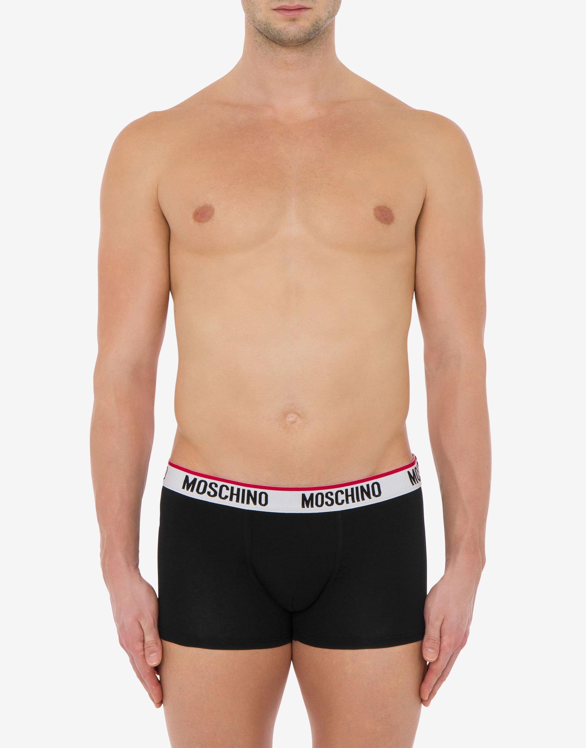 Set di 2 boxer in jersey stretch Logo Band