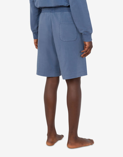 Shorts in cotone tinto in capo