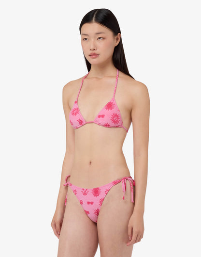 Slip mare in spugna con lacci