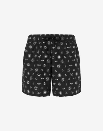 Boxer mare in nylon stampato