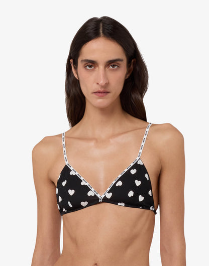 Reggiseno in microfibra stampato