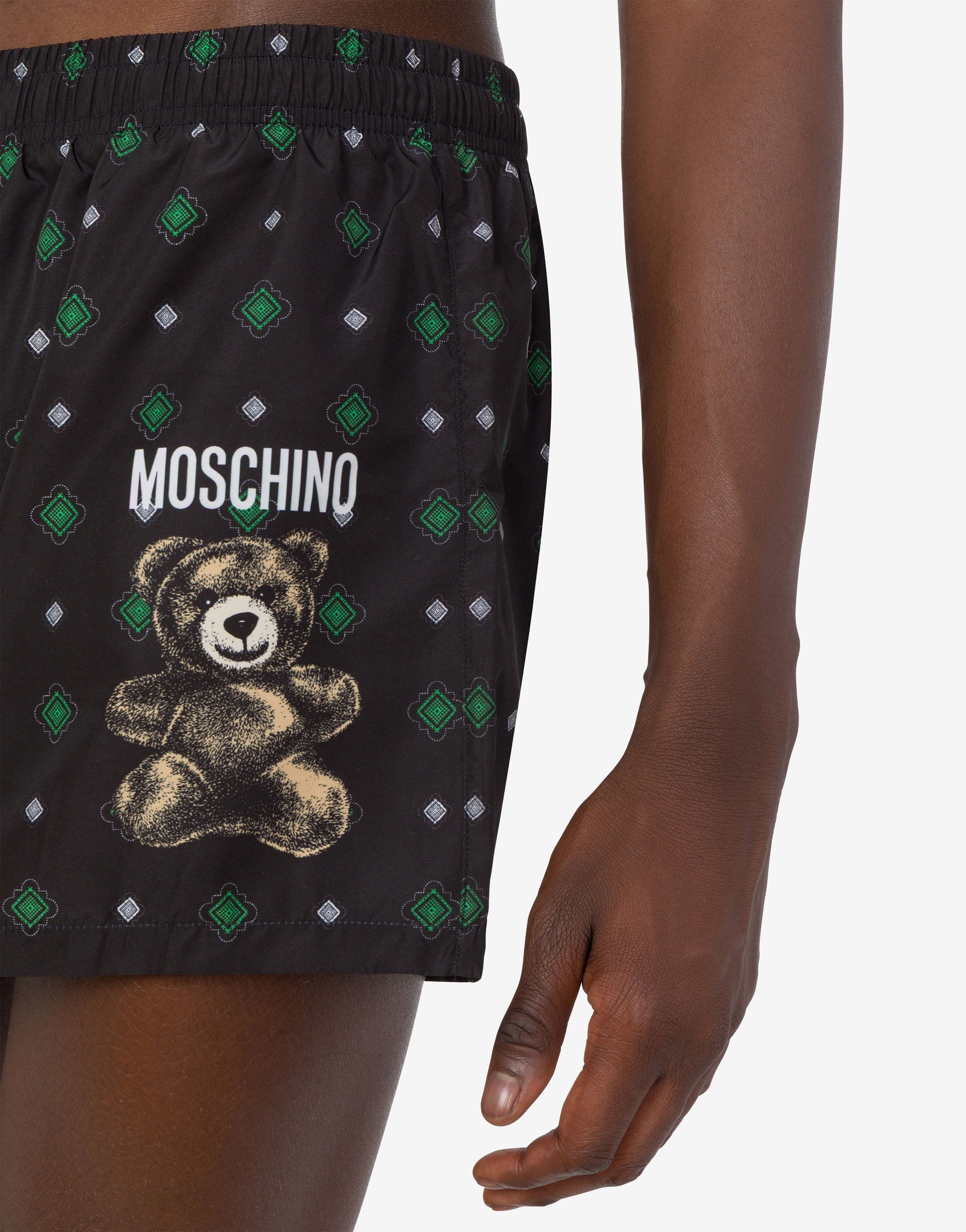 Boxer mare in nylon Moschino Teddy Bear