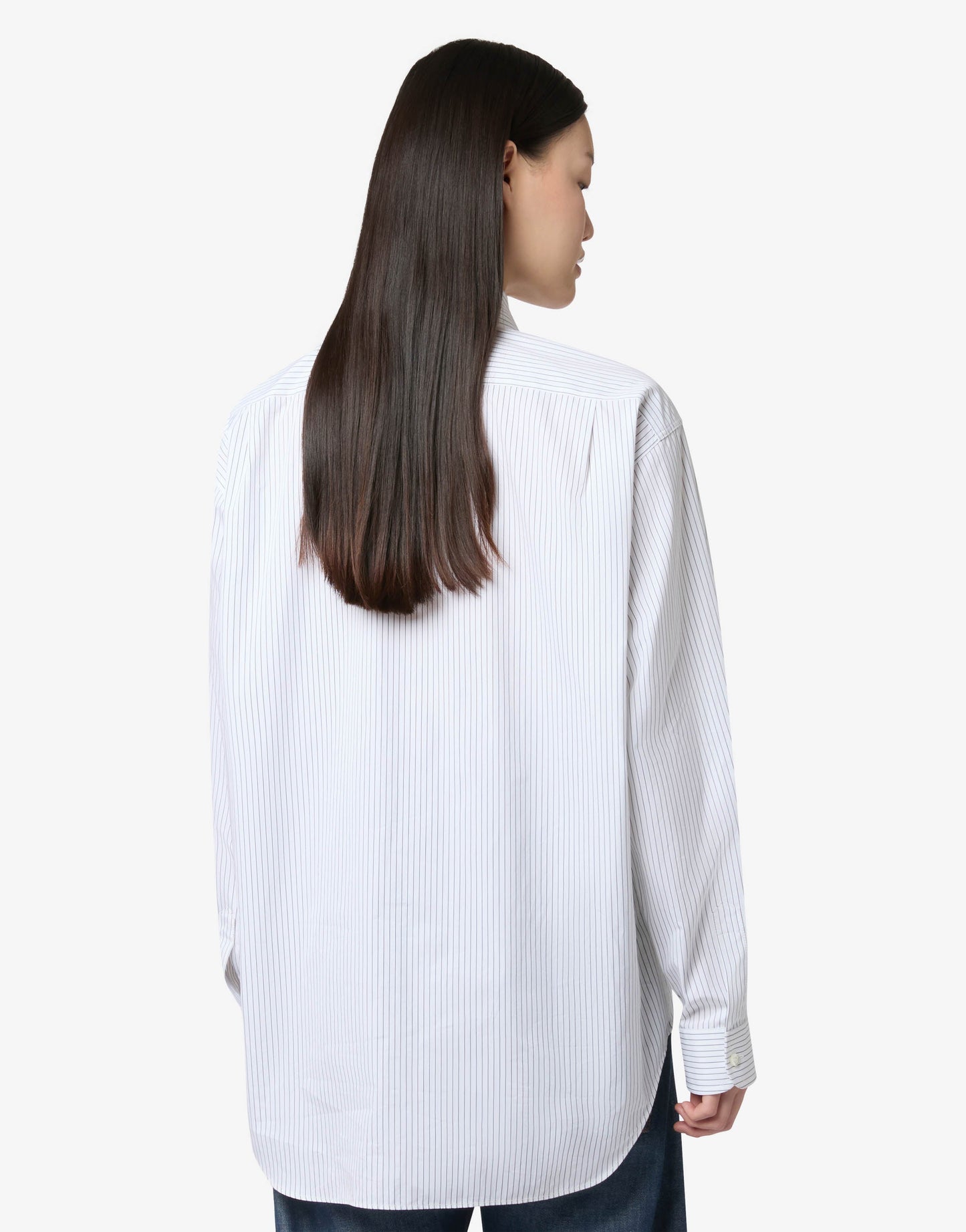 Camicia in popeline di cotone stampata