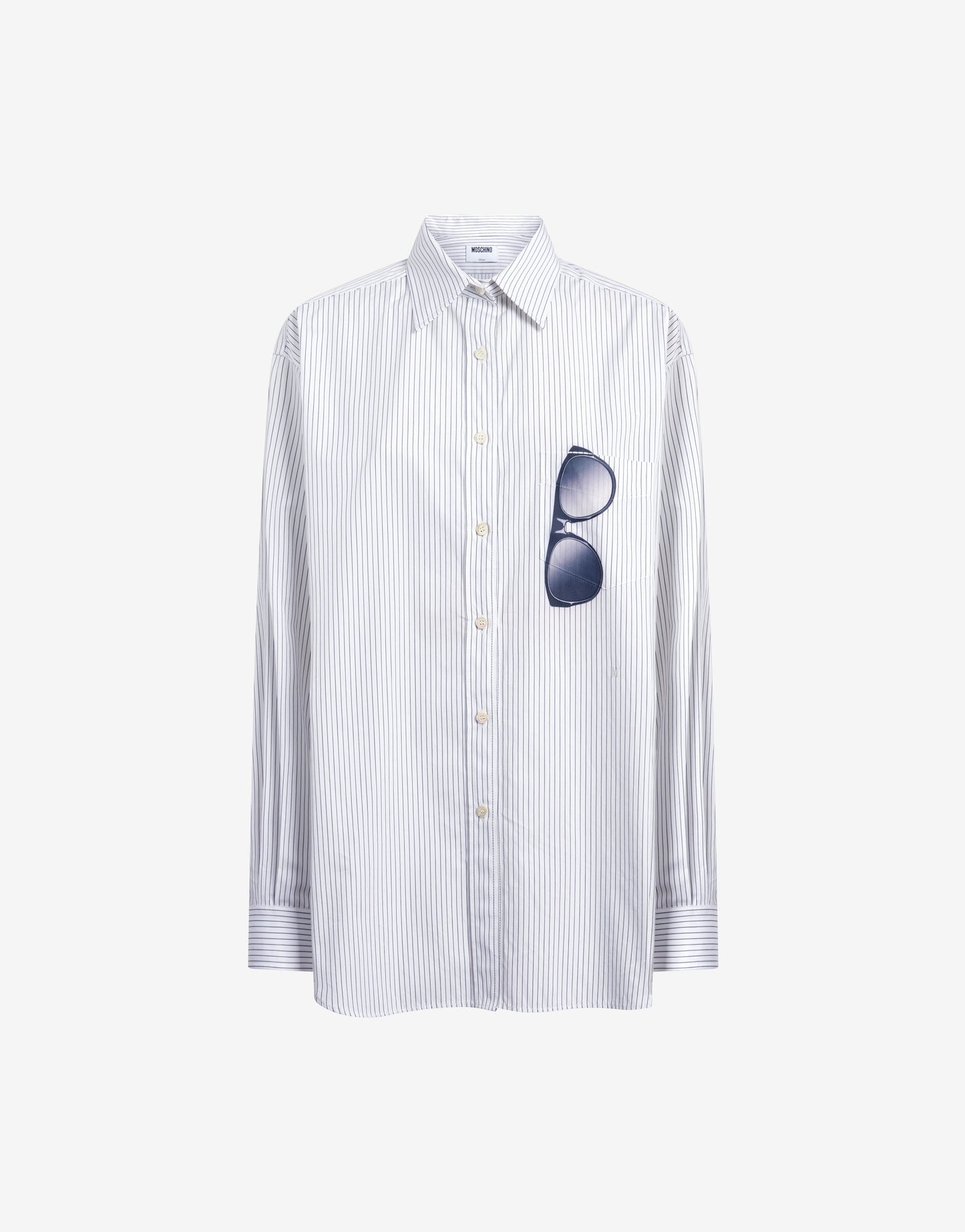 Camicia in popeline di cotone stampata