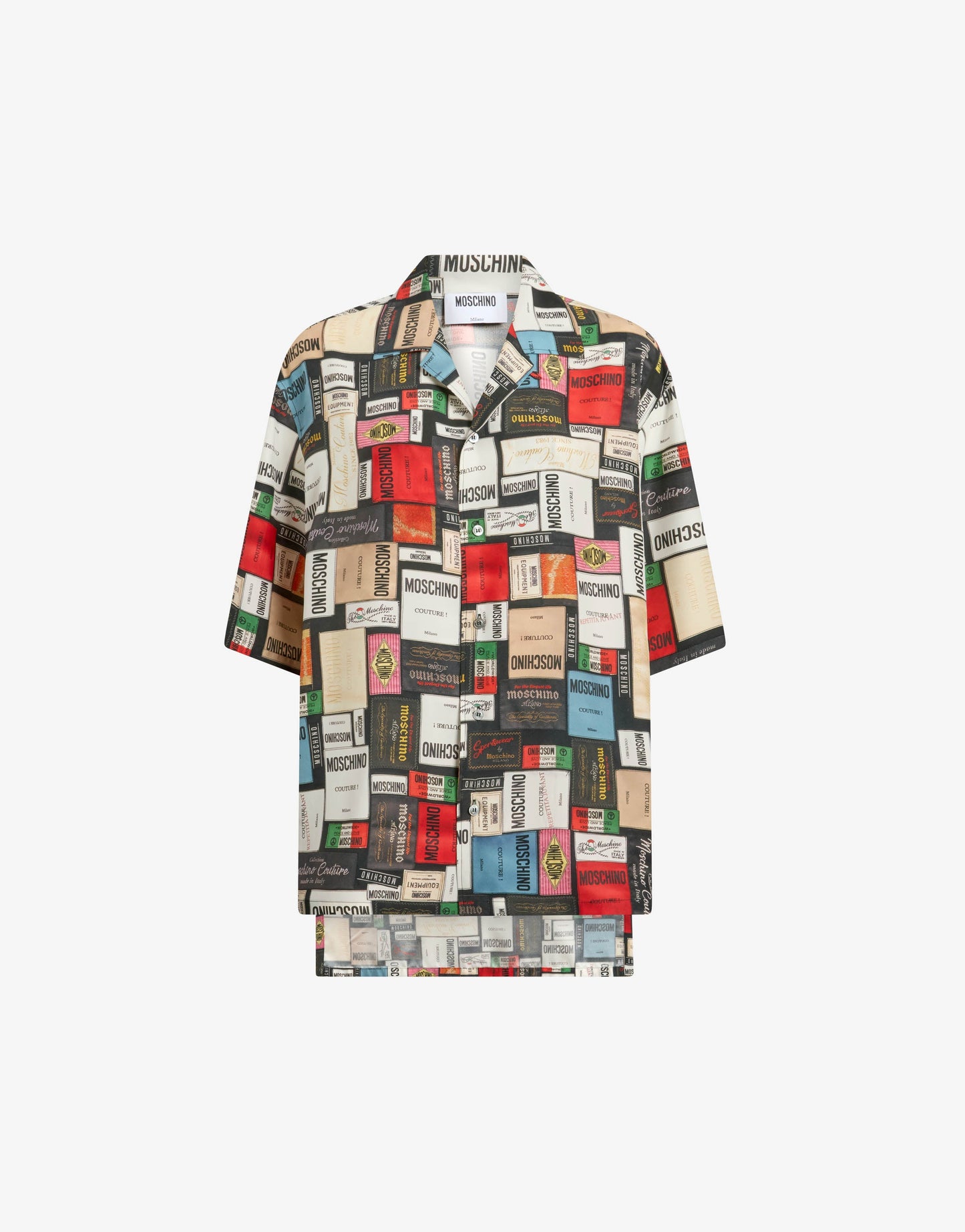 Camicia in seta stampata