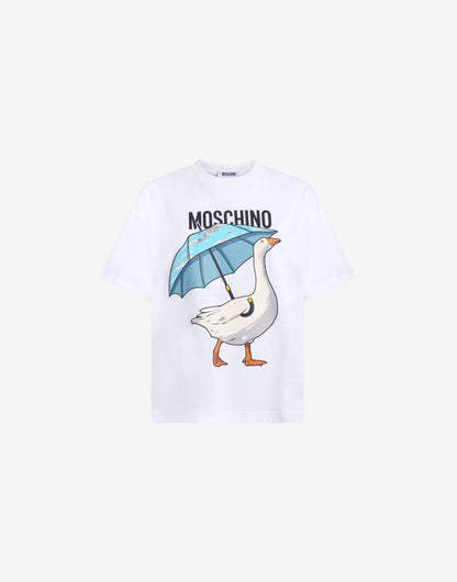 T-shirt in jersey di cotone organico Goose