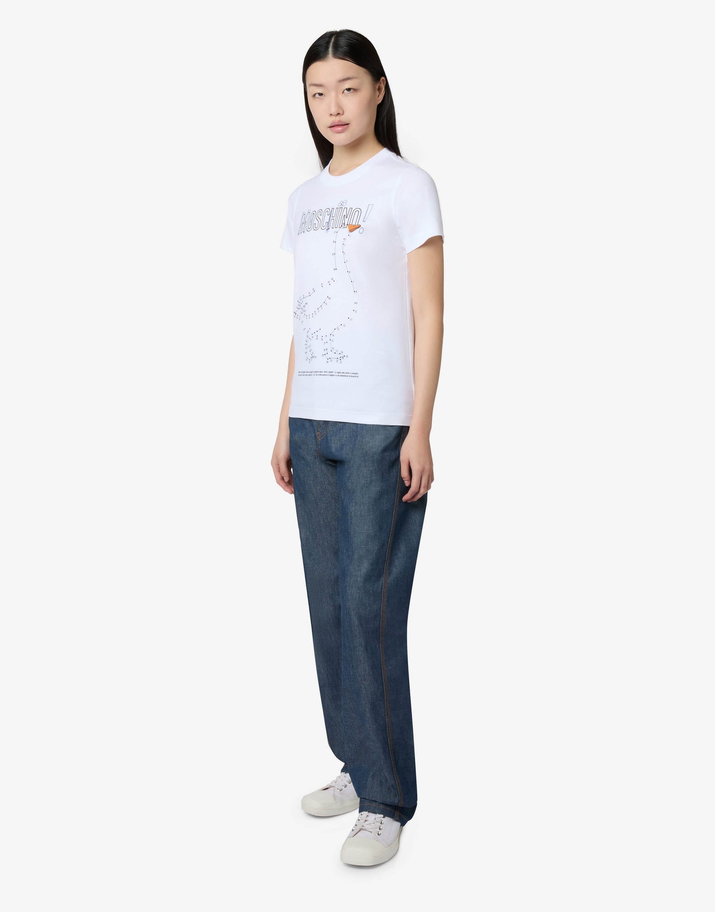 T-shirt in jersey di cotone organico Goose