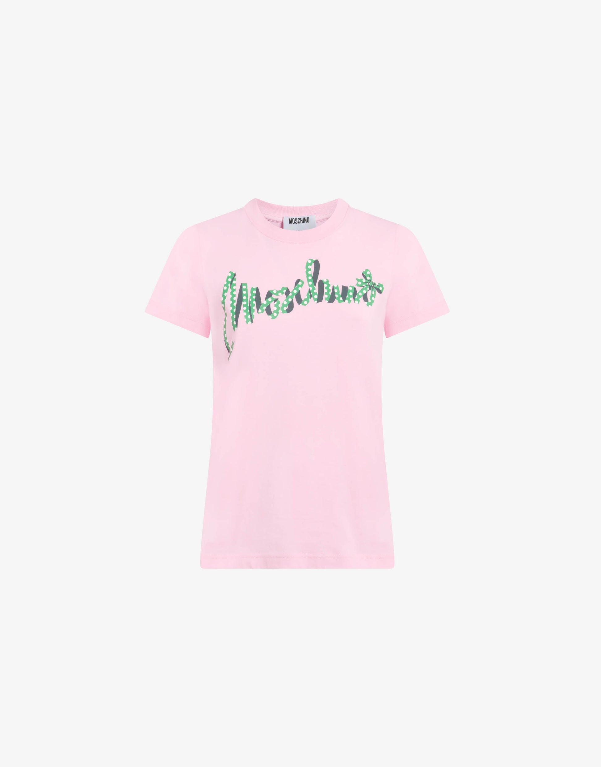 T-shirt in jersey di cotone organico stampata