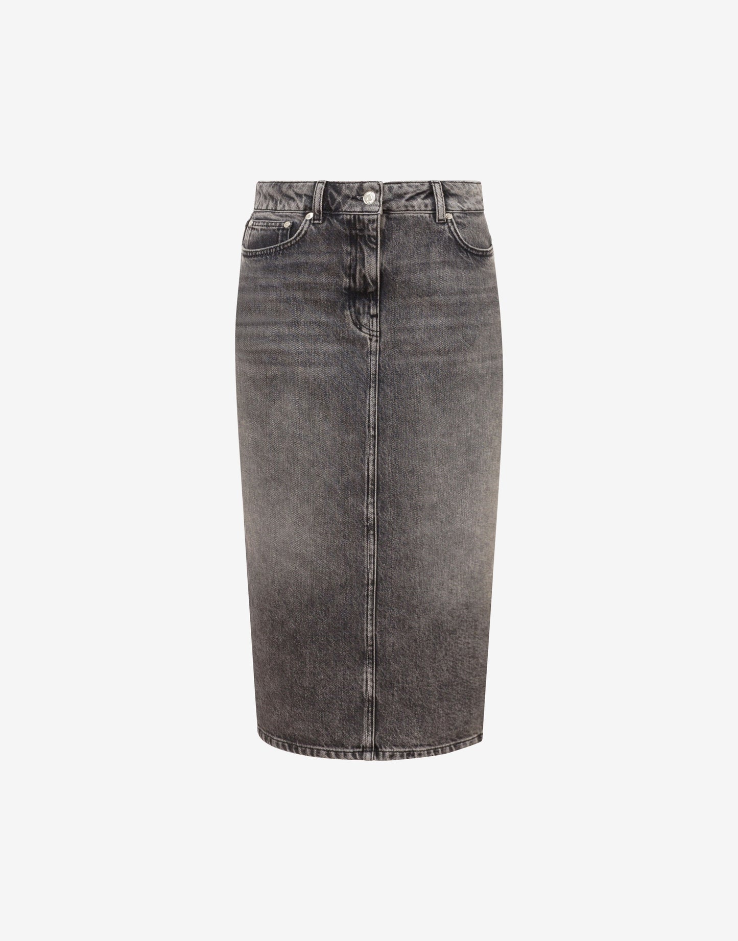 Gonna midi in denim