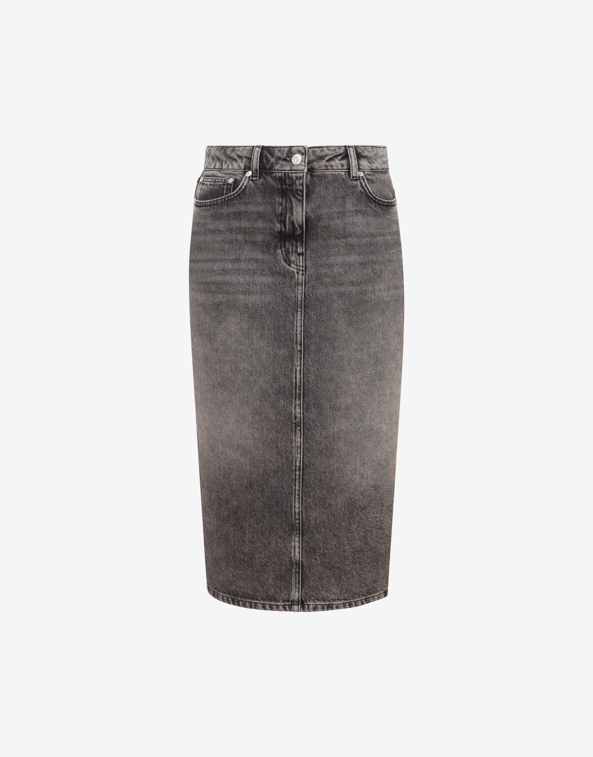 Gonna midi in denim