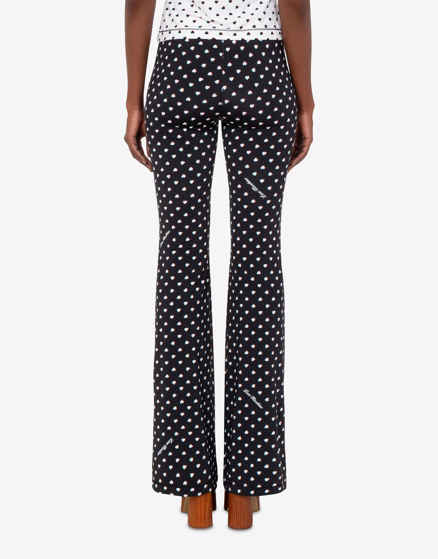 Pantalone in jersey tecnico stampato