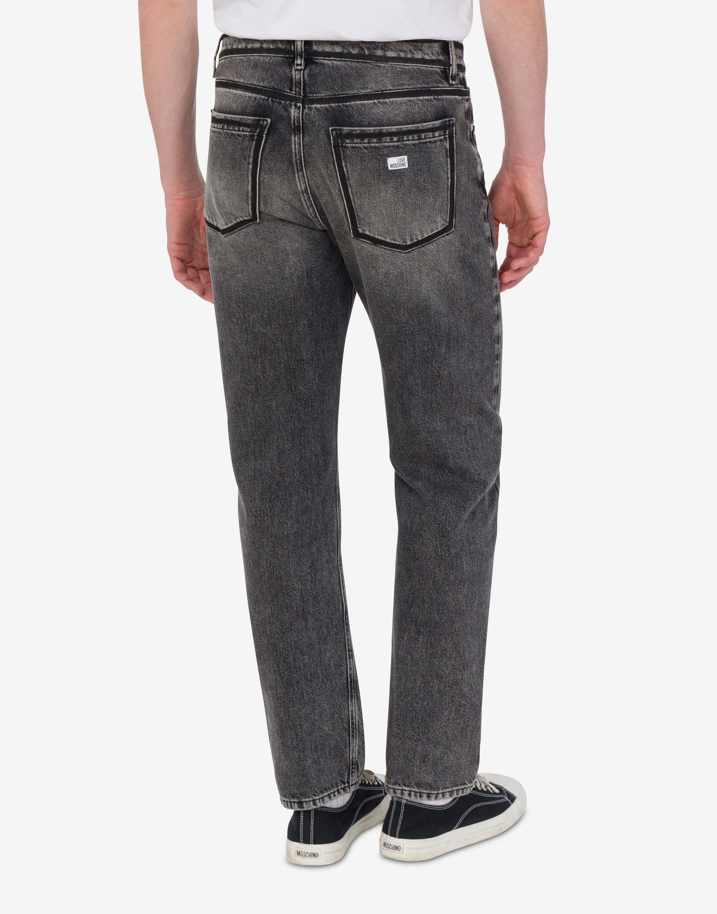 Pantalone in denim di cotone