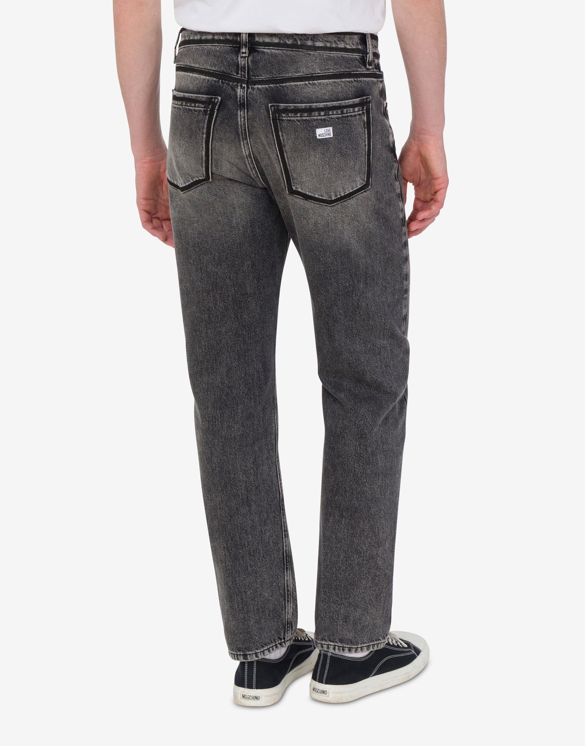 Pantalone in denim di cotone