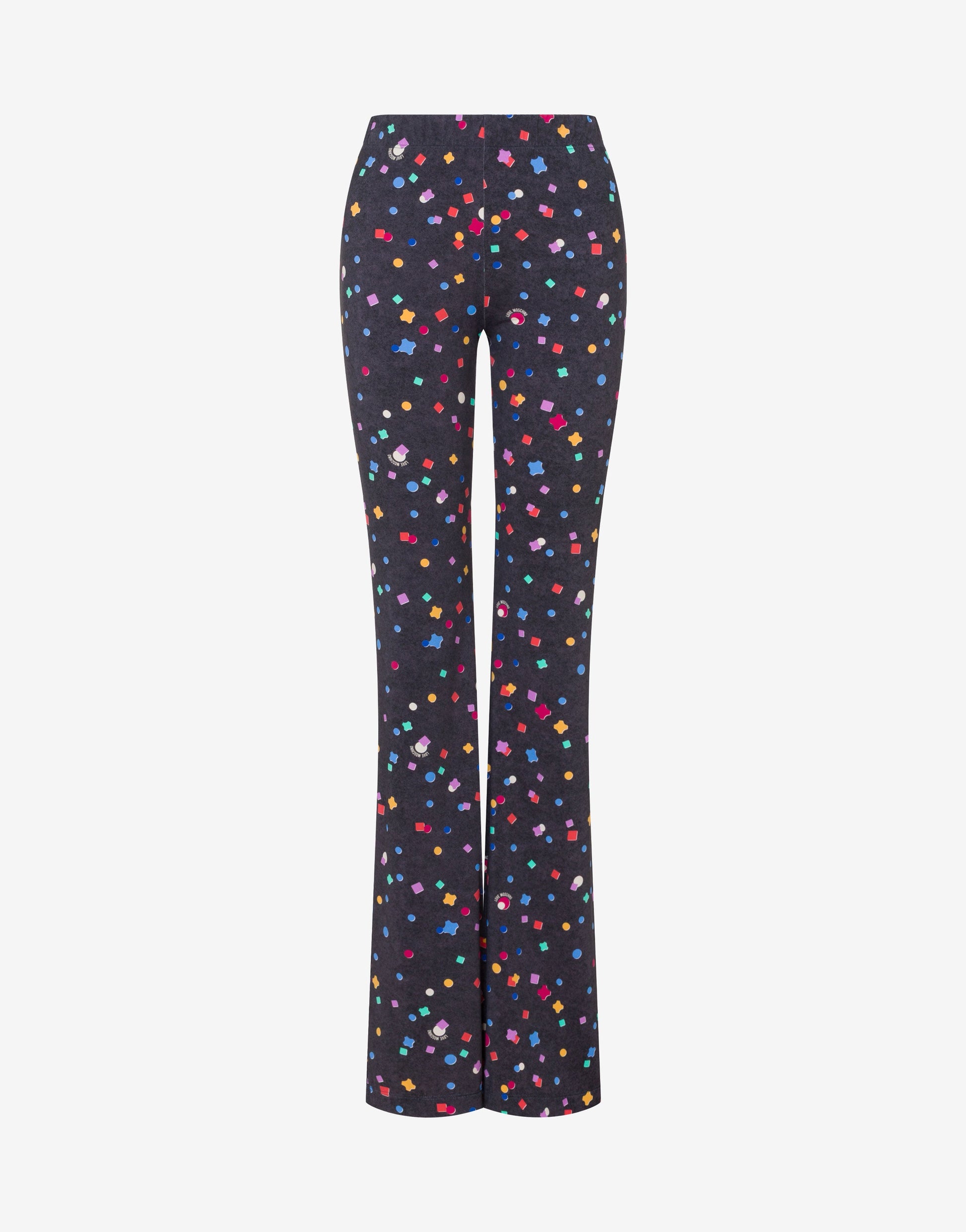 Pantalone in jersey tecnico stampato