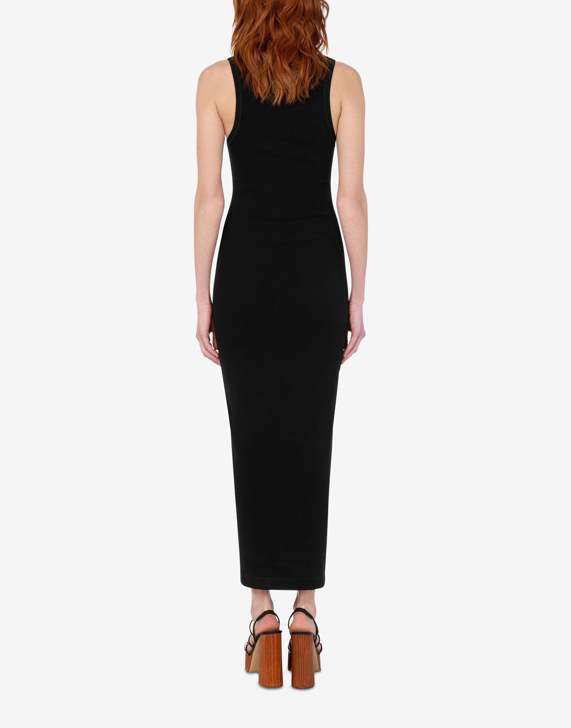 Abito in cotone stretch ricamato