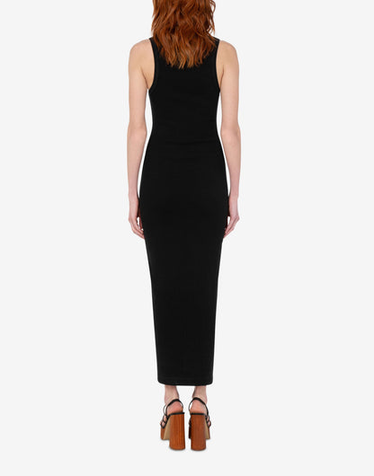 Abito in cotone stretch ricamato