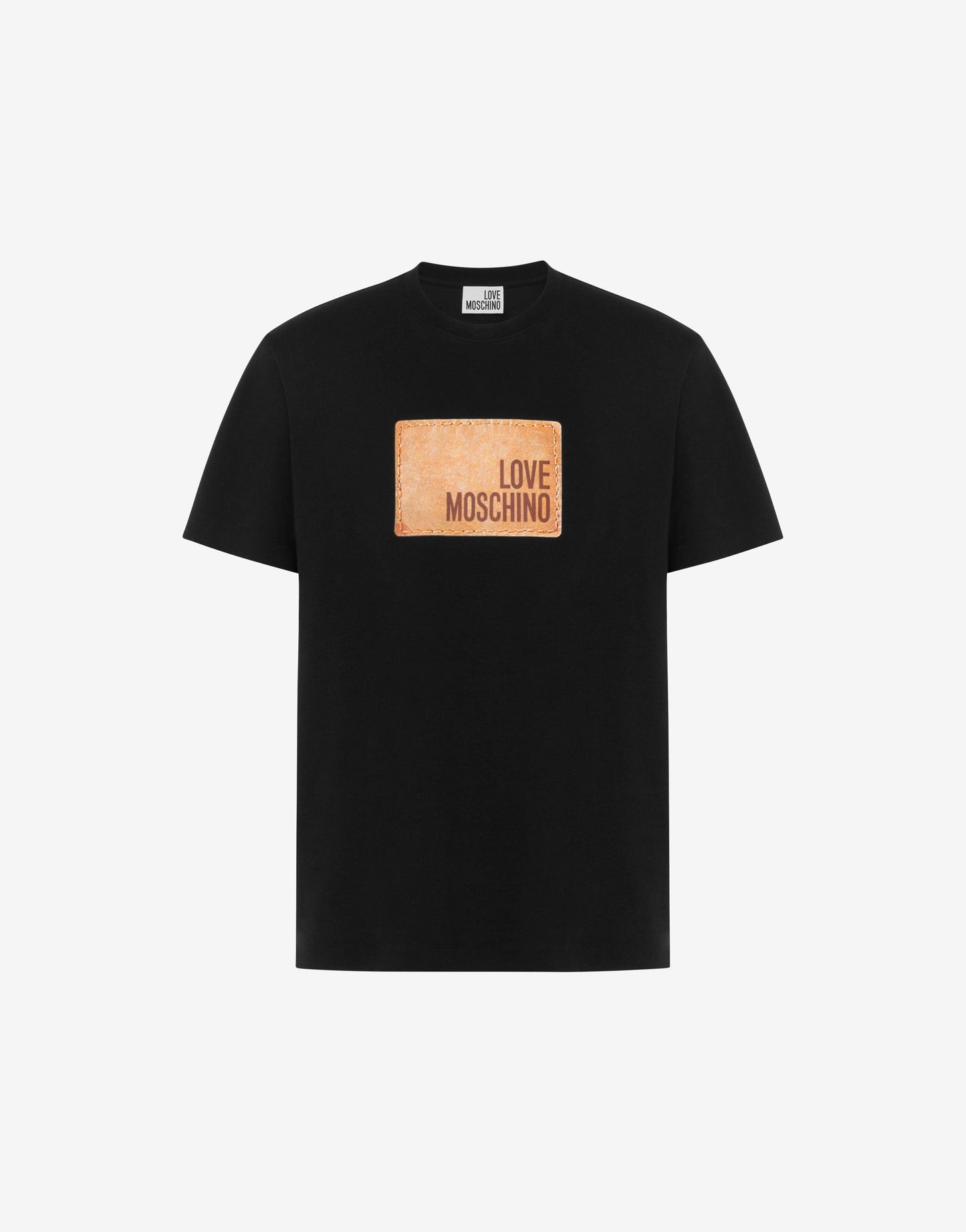 T-shirt in jersey di cotone stampata