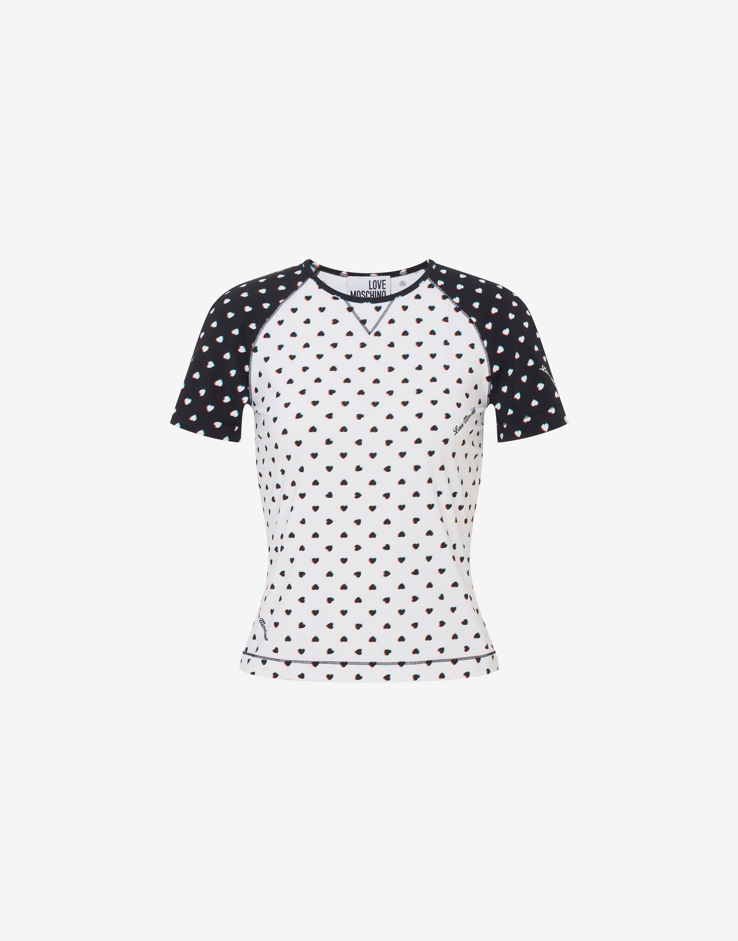 T-shirt in jersey tecnico stampata