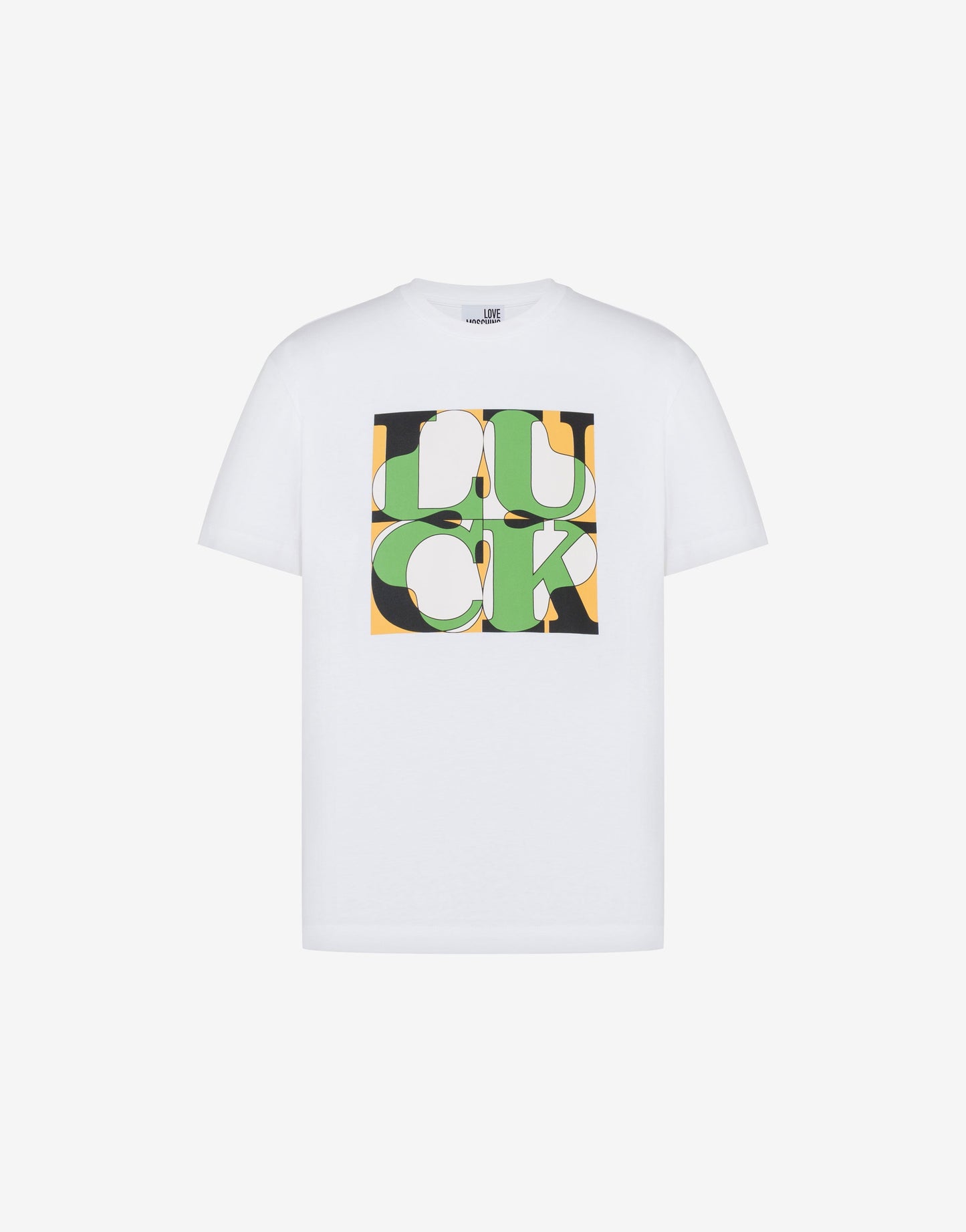 T-shirt in jersey di cotone stampata