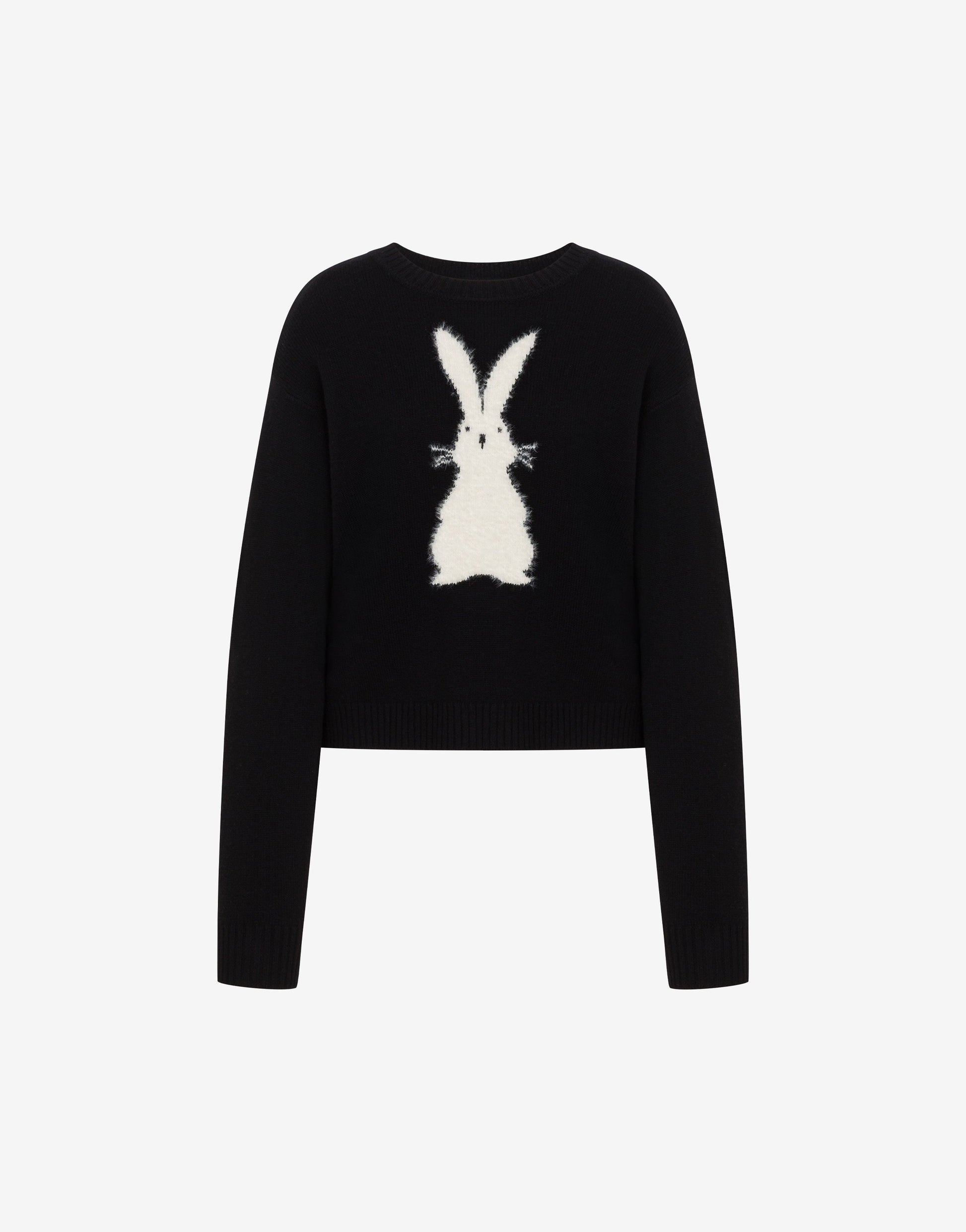 Pullover in lana intarsiato