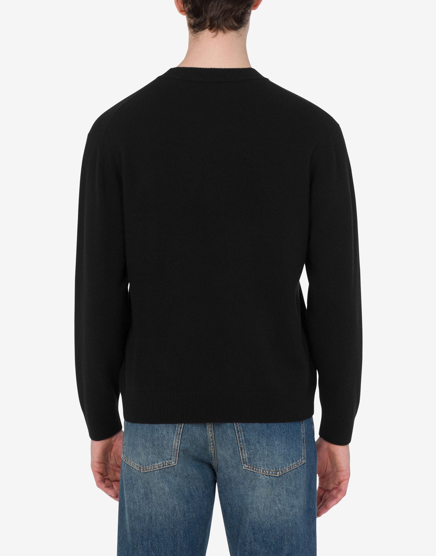 Pullover in lana intarsiato