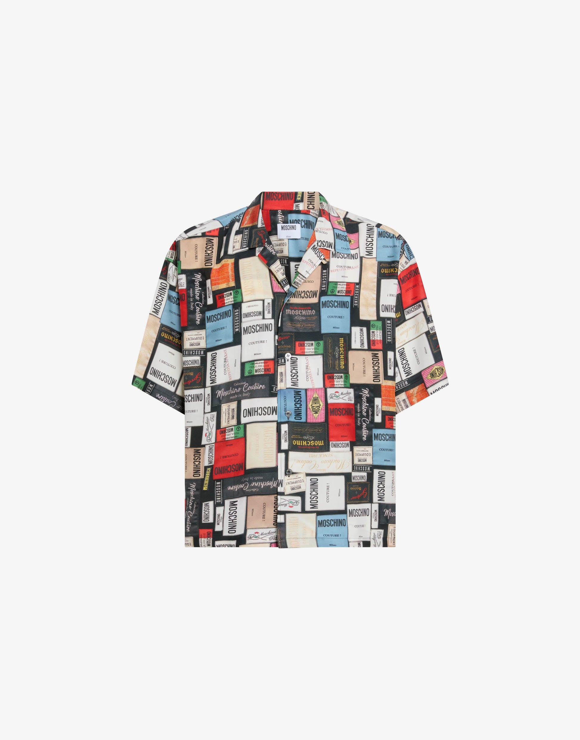 Camicia in seta stampata