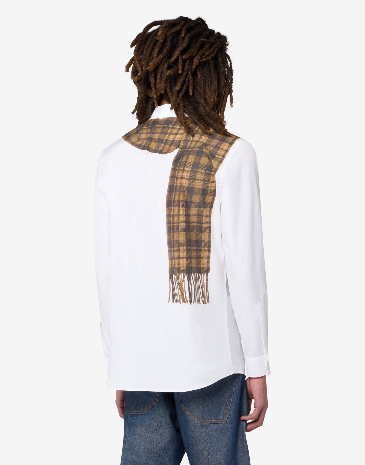 Camicia in popeline di cotone stampata