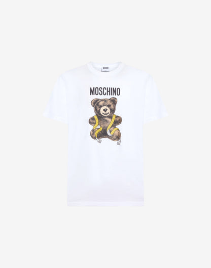 T-shirt in jersey di cotone Moschino Teddy Bear