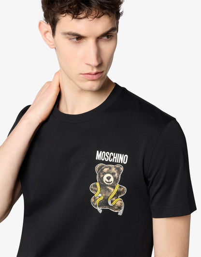 T-shirt in jersey di cotone Moschino Teddy Bear